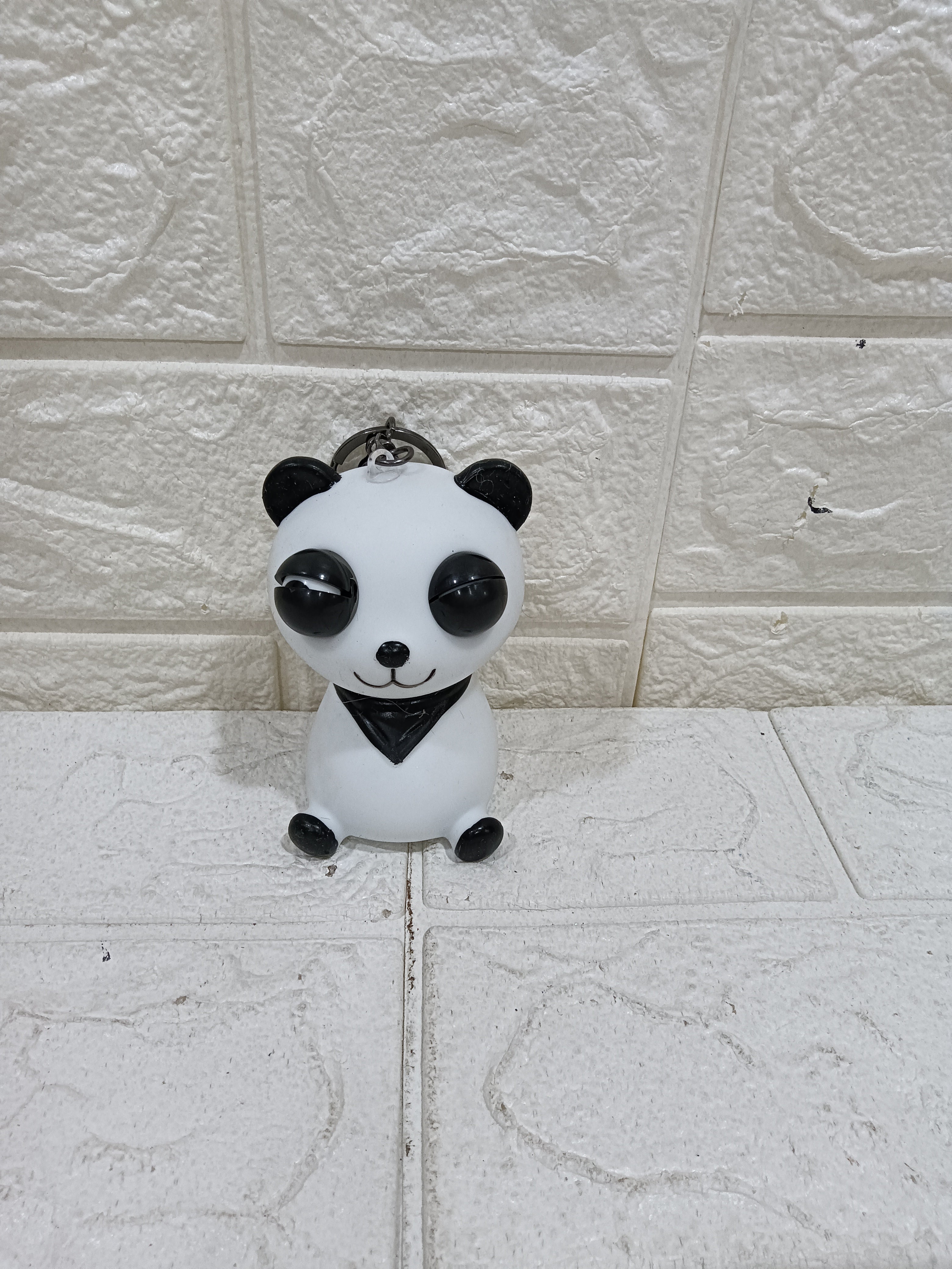 Fun & Cute Panda Squeezy Keyring